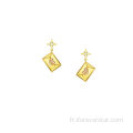 925 collier et boucles d&#39;oreilles bijoux sets femme